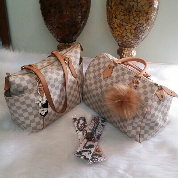 Louis Vuitton Handbags - 🎉🎀BUNDLE DEAL🎀🎉TWO AUTH LV BAGS AZUR PRINT